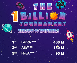 1 Billion Tournament Season 19 Winners